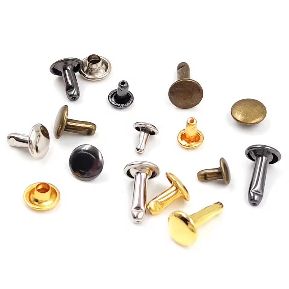 Metal Double Cap Rivets Stud R - Rivet Setter Tool ulasan dan harga