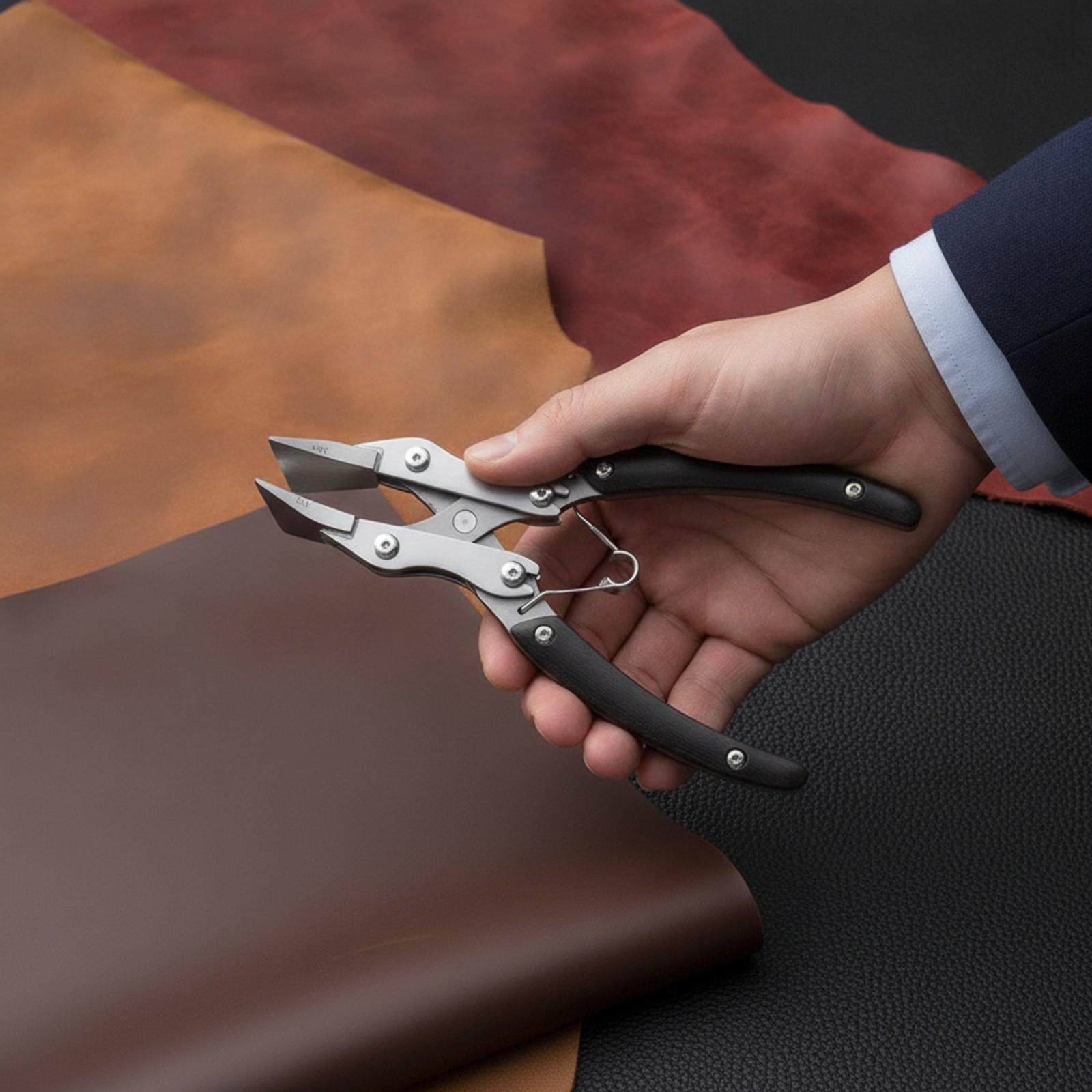 Flat Nose Pliers Leather Craft - Leatherwork Hand Press ulasan dan harga