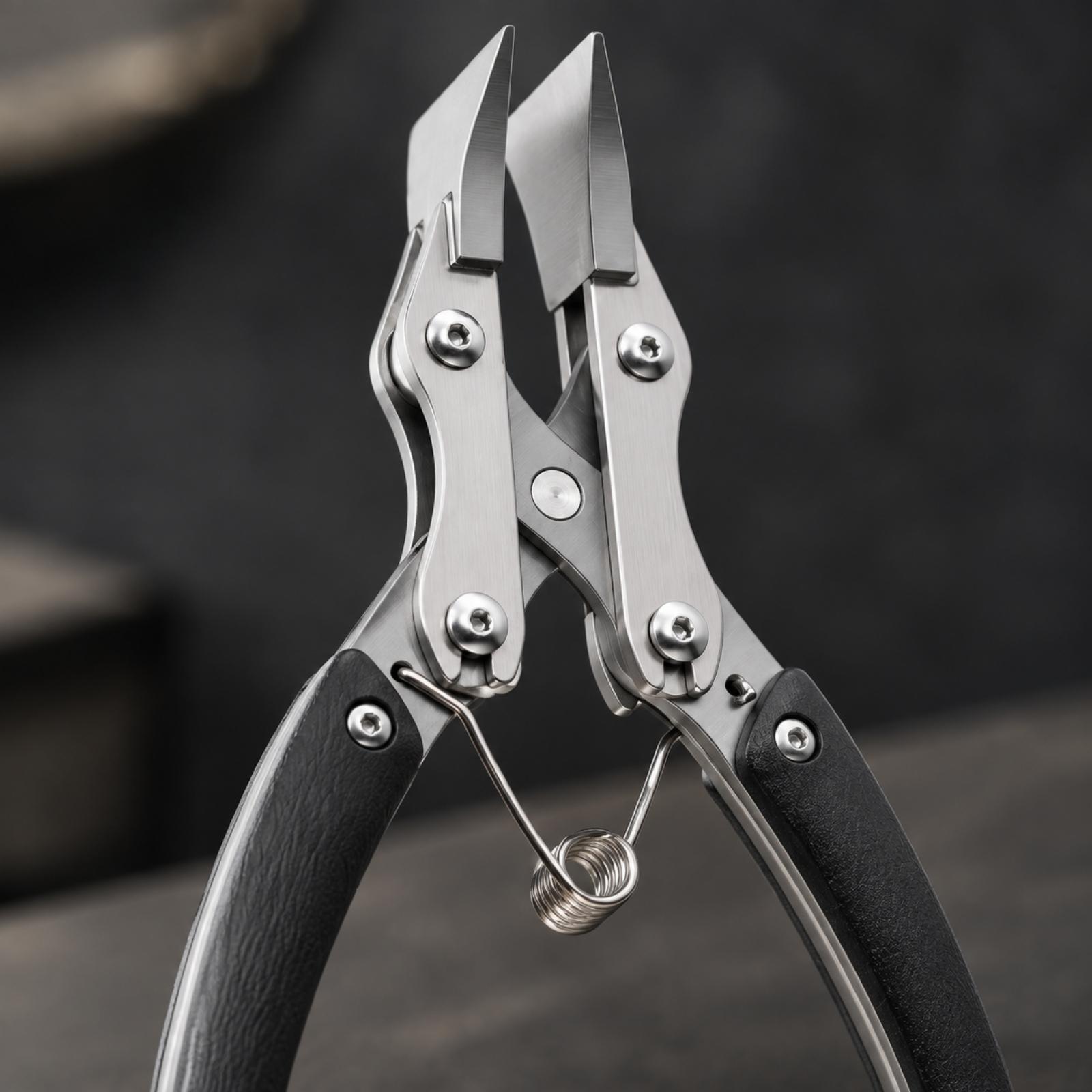 Flat Nose Pliers Leather Craft - Leatherwork Hand Press ulasan dan harga