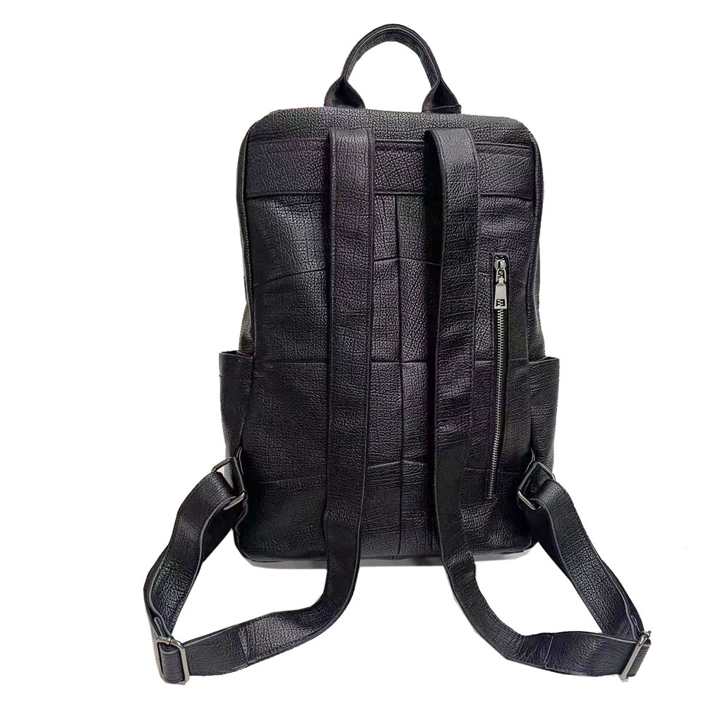 Large Man Genuine Leather Trav - Leather Work Rucksack Mens ulasan dan harga