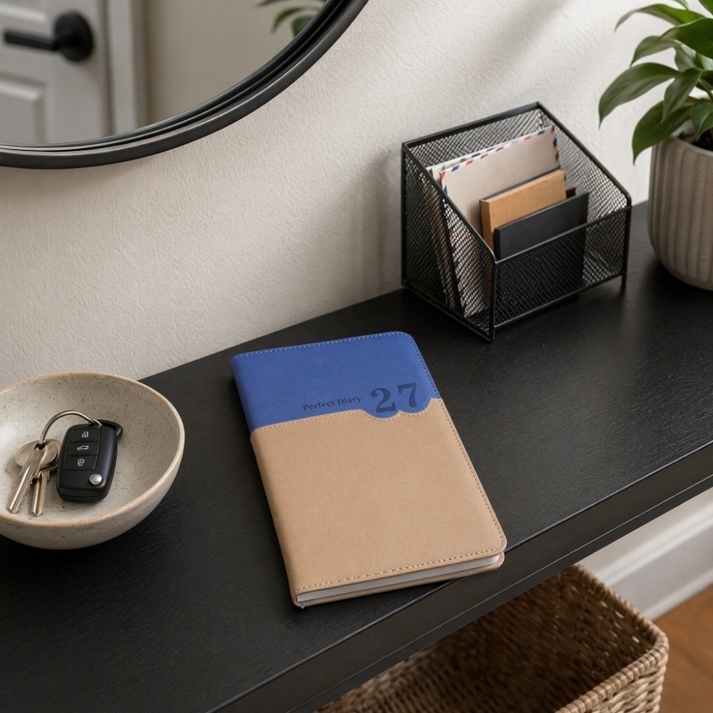Office Work Planner 2027 Sched - Leather Work Diary Covers ulasan dan harga