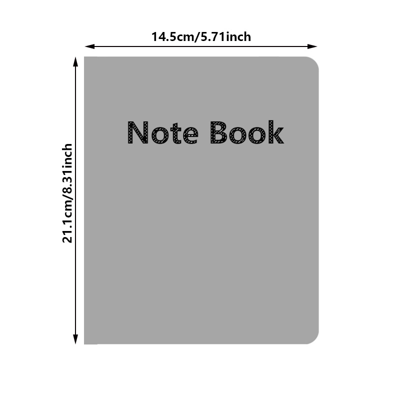 Faux Leather Notebook with Cus - Leather Work Diary Covers ulasan dan harga